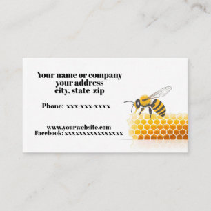 Tarjeta De Visita Beekeeper
