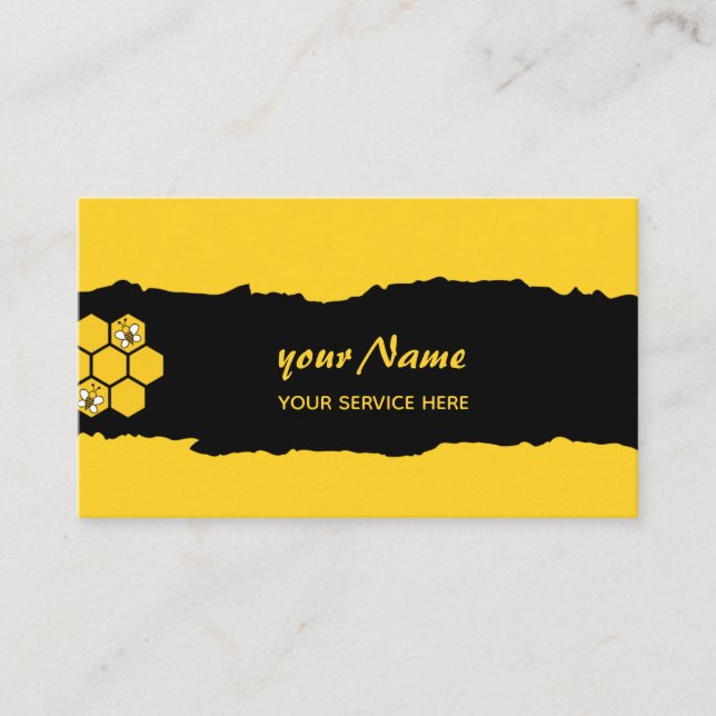 Tarjeta De Visita Beekeeper Business Card (Anverso)