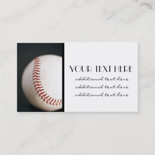 Tarjeta De Visita Béisbol