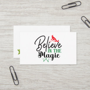 Tarjeta De Visita Believe in the Magic Business Card