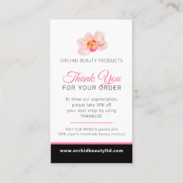 Tarjeta De Visita Belleza compañía de salud foto promoción repite ne