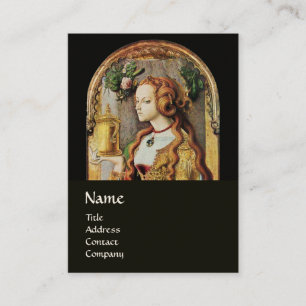 Tarjeta De Visita BELLEZA DE PELO NATURAL Y COSMÉTICA negro, dorado 