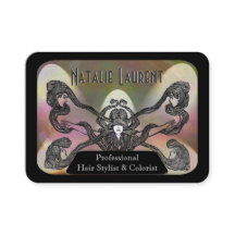 Belleza del profesional del estilista del oro