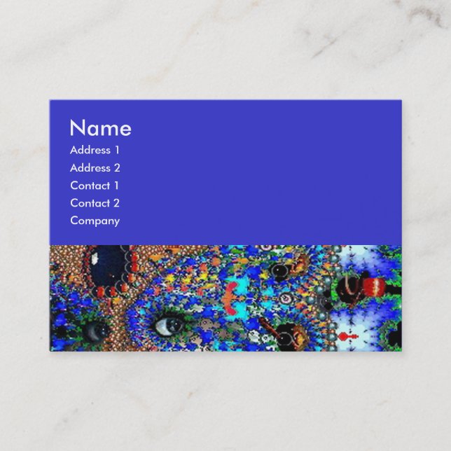 Tarjeta De Visita Belleza EFEMERAL, Moda, Cosméticos, Artista De Maq (Anverso)