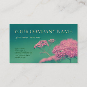 Tarjeta De Visita Belleza en rosa