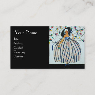 TARJETA DE VISITA BELLEZA FASHION COSTUME DISEÑADOR ARTISTA MAKEUP