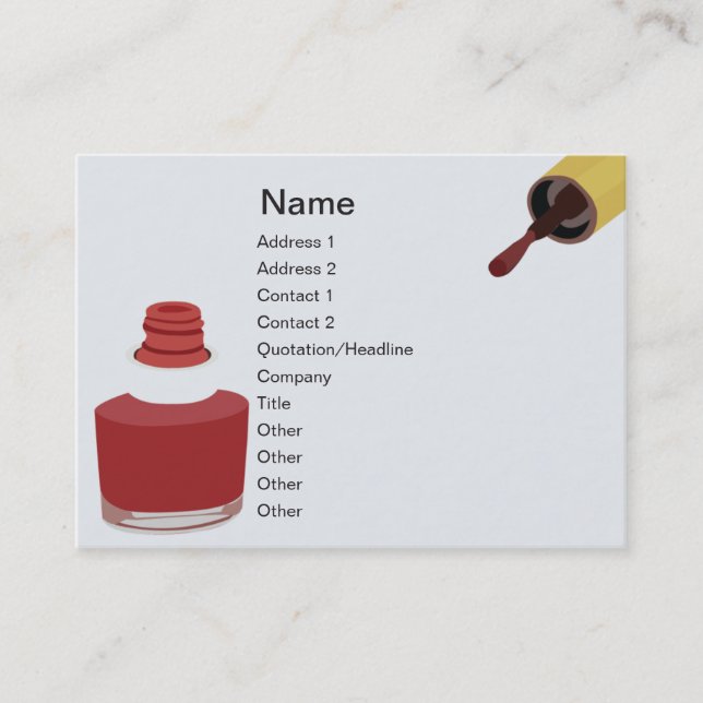 Tarjeta De Visita Belleza - rechoncha (Anverso)