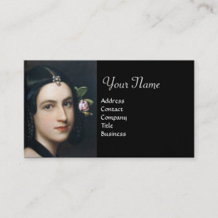 Tarjeta De Visita BELLEZA ROMÁNTICA, balneario del salón, artista de