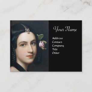 Tarjeta De Visita BELLEZA ROMÁNTICA, Salón Spa, Artista de Maquillaj