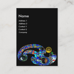 Tarjeta De Visita Belleza TOPAZ EFEMERAL, Salón, Spa, Makeup Artista