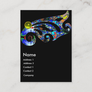 Tarjeta De Visita Belleza TOPAZ EFEMERAL, Salón, Spa, Makeup Artista