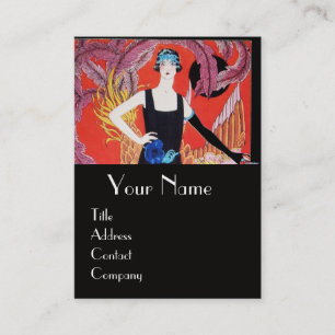 TARJETA DE VISITA BELLEZA Y FOENIX,DISEÑADOR DE MODA ARTISTA