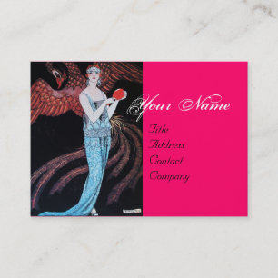 TARJETA DE VISITA BELLEZA Y FOENIX,DISEÑADOR DE MODA ARTISTA