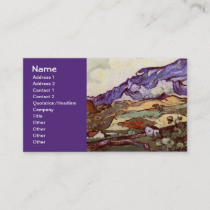 Tarjeta De Visita Bello Artes de Les Alpilles (F724) Van Gogh