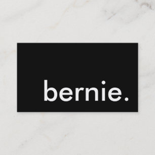 Tarjeta De Visita bernie.