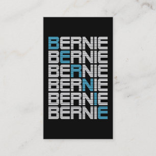 Tarjeta De Visita BERNIE sanders textStacks