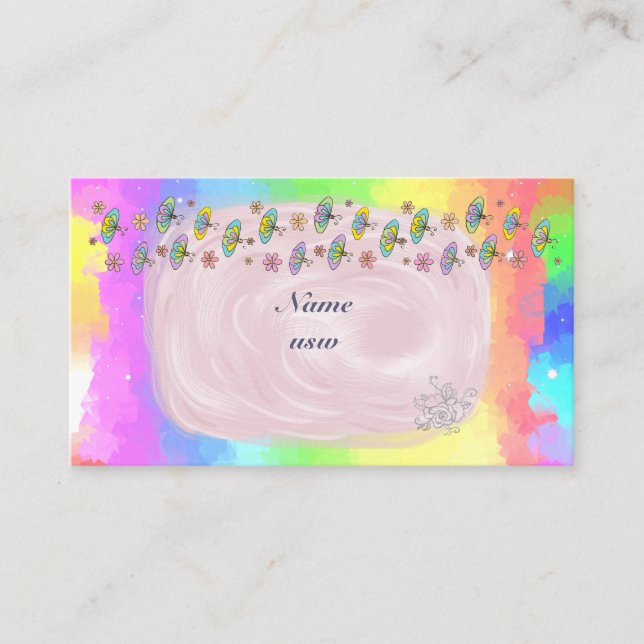 Tarjeta De Visita Besondere visitenkarte (Anverso)