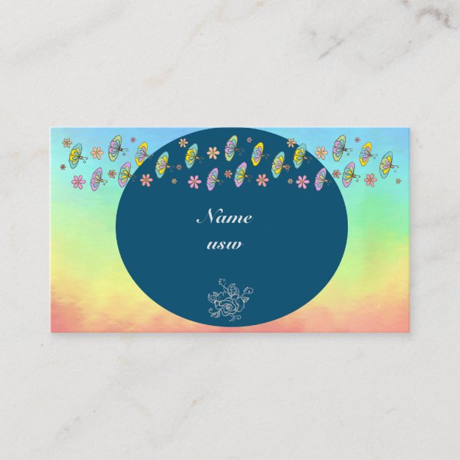 Tarjeta De Visita Besondere visitenkarte (Anverso)