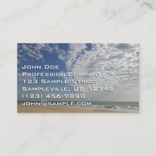 Tarjeta De Visita Bethany Beach II