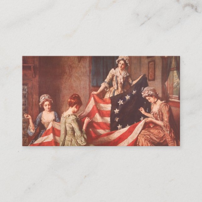 Tarjeta De Visita Betsy Ross (Anverso)