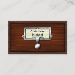 Tarjeta De Visita Biblioteca Libros Catálogo Escritor Autor Bibliot