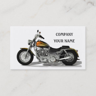 Tarjeta De Visita Bici del motor