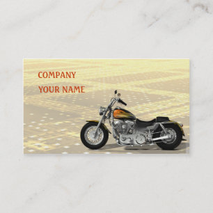 Tarjeta De Visita Bicicleta de motor
