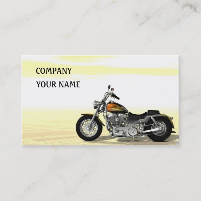 Tarjeta De Visita Bicicleta de motor (Anverso)