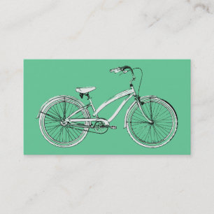 Tarjeta De Visita bicicleta retro