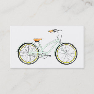 Tarjeta De Visita bicicleta retro
