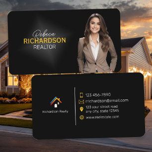 Tarjeta De Visita Bienes Raíces / Agente Inmobiliario