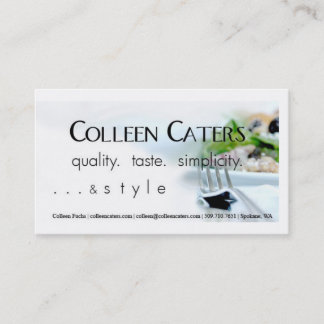 Tarjeta De Visita bifurcación