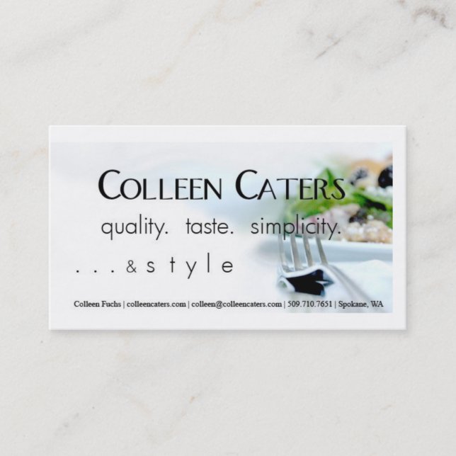 Tarjeta De Visita bifurcación (Anverso)