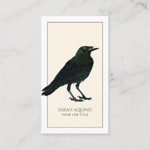 Tarjeta De Visita Big Black Crow Business Card