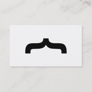 Tarjeta De Visita Bigote de fuente