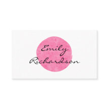 Bilateral moderno rosado del color de agua