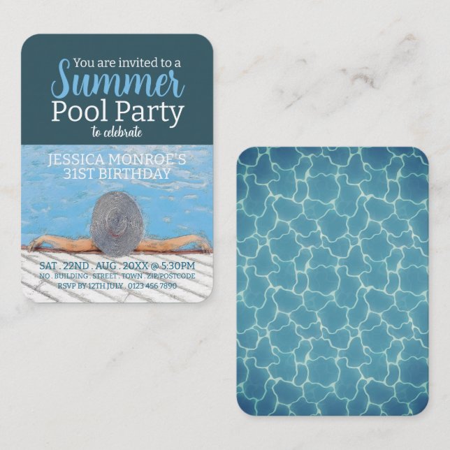 Tarjeta De Visita Billetes de Fiesta del grupo de cosecha de vintage (Anverso / Reverso)