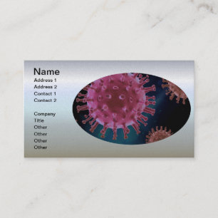 Tarjeta De Visita Biología del virus Covid