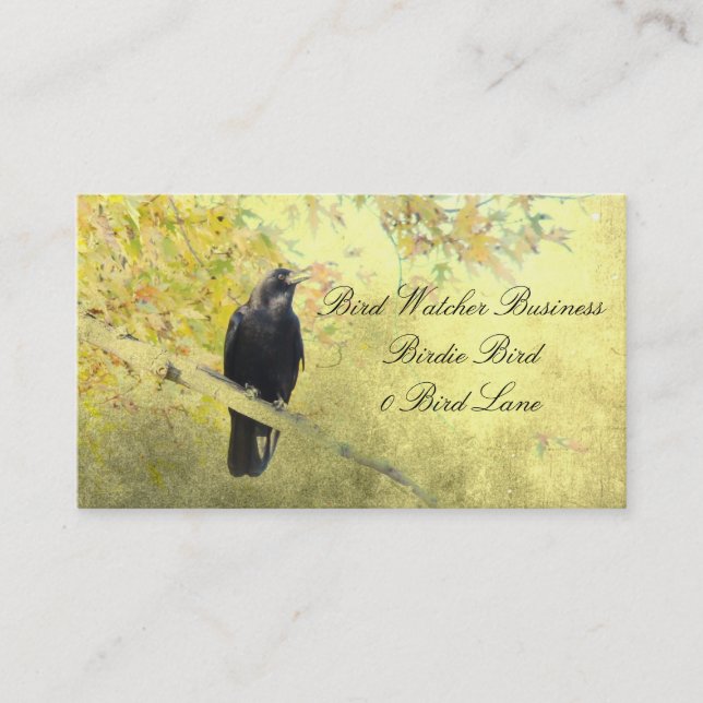 Tarjeta De Visita Birdie (Anverso)