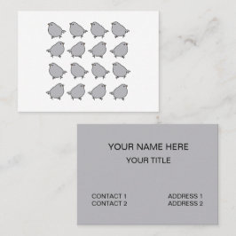 Tarjeta De Visita Birds Bird