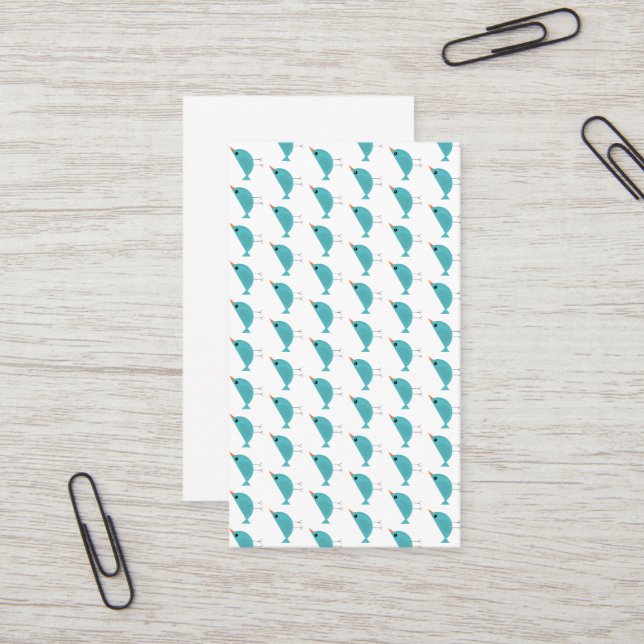 Tarjeta De Visita Birdy (Anverso/Reverso In Situ)