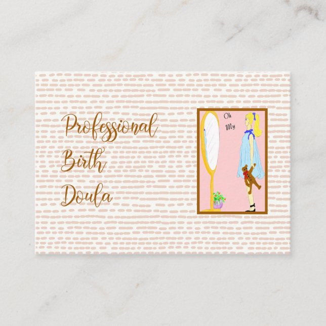 Tarjeta De Visita Birth Doula (Anverso)