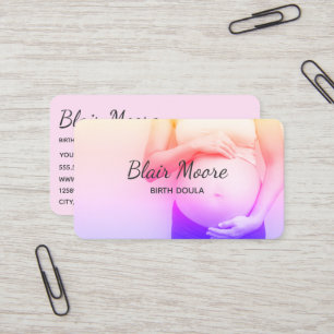 Tarjeta De Visita Birth Doula