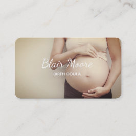 Tarjeta De Visita Birth Doula Parteras Embarazo