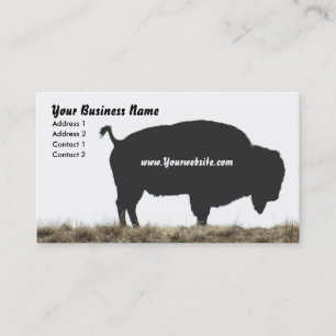 Tarjeta De Visita Bison Business
