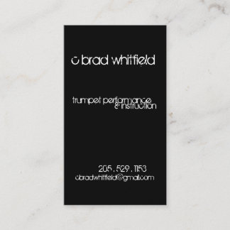 Tarjeta De Visita bizcard #1 del cbrad