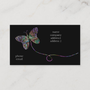 Tarjeta De Visita bizcard de la mariposa