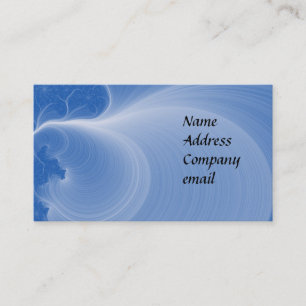 Tarjeta De Visita Bizcard del fractal