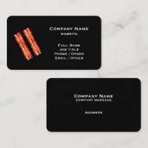 Black Bacon Business Card