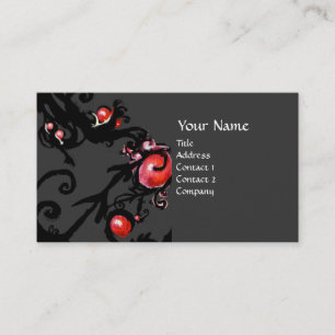 TARJETA DE VISITA BLACK BERRIES SWIRS